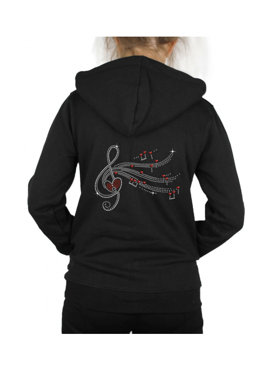 Clé de Sol Country - Veste à capuche Femme