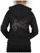 Clé de Sol Country - Veste à capuche Femme