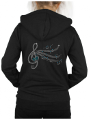 Clé de Sol Country - Veste à capuche Femme