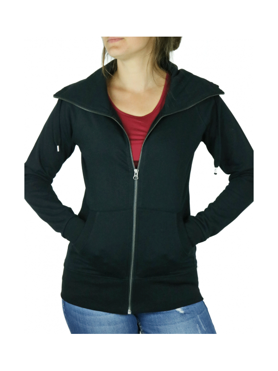 Veste femme col montant