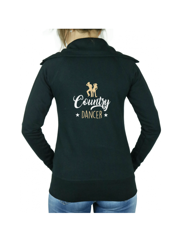 Country dancer bi couleur - Veste femme col montant