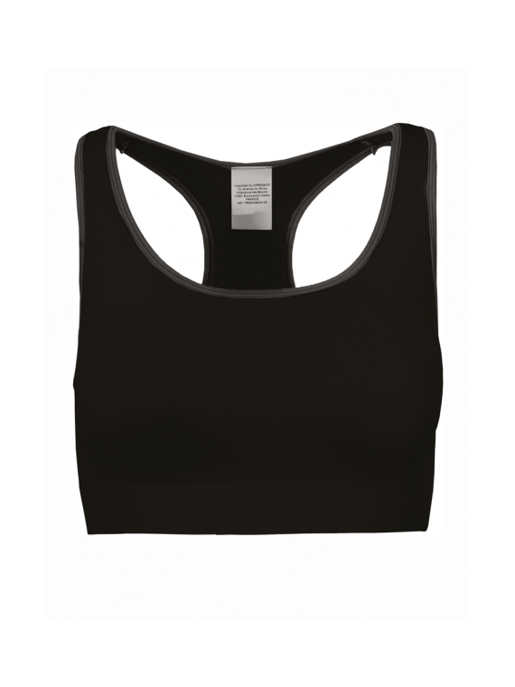 Brassière sport sans couture
