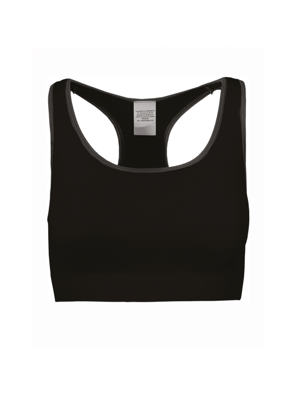 Brassière sport sans couture