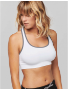 Brassière sport sans couture