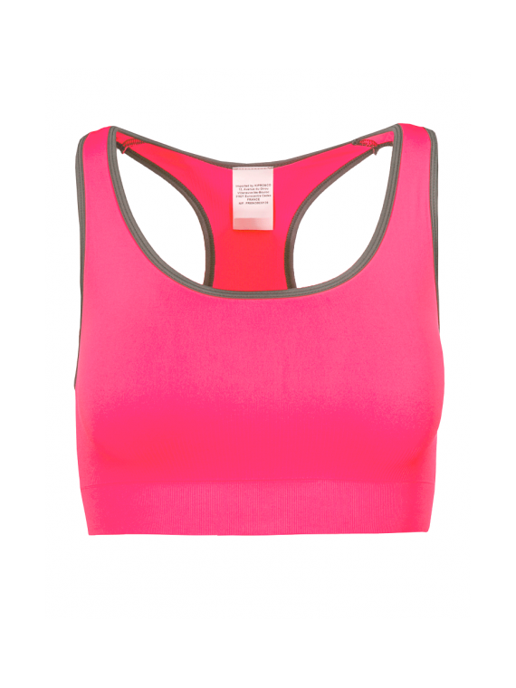 Brassière sport sans couture