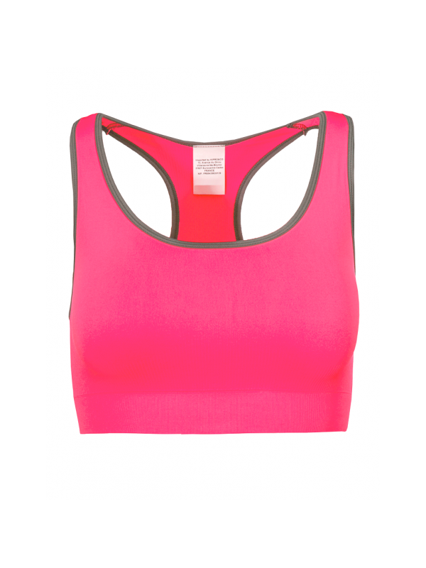 Brassière sport sans couture