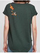 Couronne de Fleurs LINE dance - T-shirt femme SLUB TEE