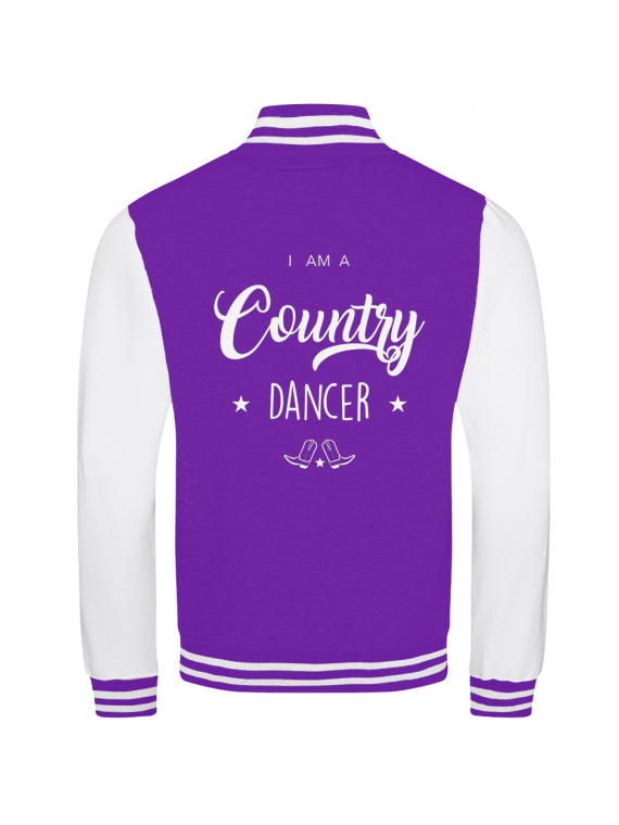 Teddy " I am a Country dancer "violet