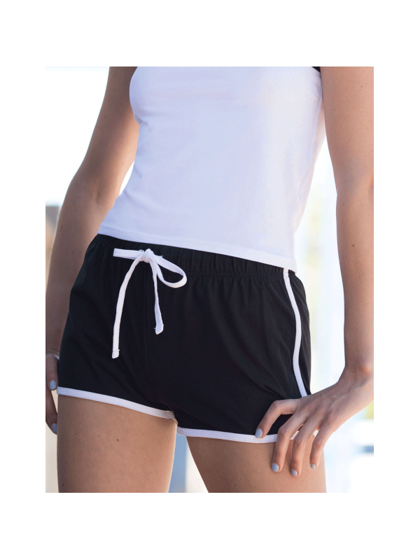 Short retro femme noir