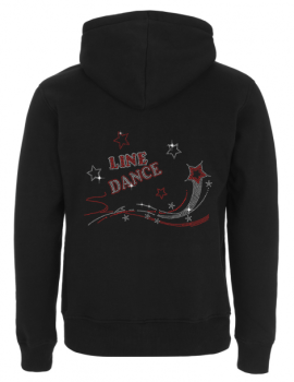 Shooting Star Line Dance - Veste à capuche Homme rouge