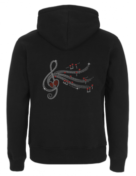 Cle de sol - Veste à capuche Homme rouge