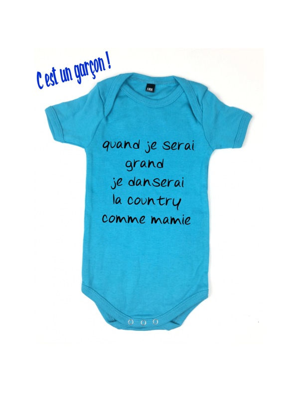 Quand je serai grand......Mamie turquoise