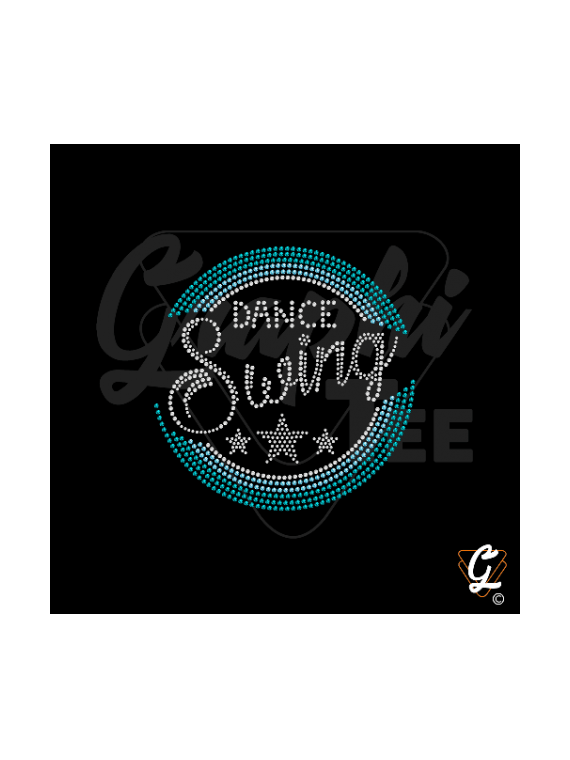 Macaron swing turquoise