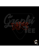 Transfert strass dance rouge