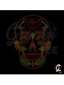 crane rose strass orange