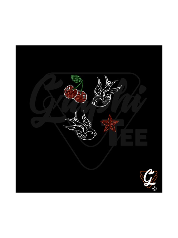 Transfert thermocollant  planche rock and roll