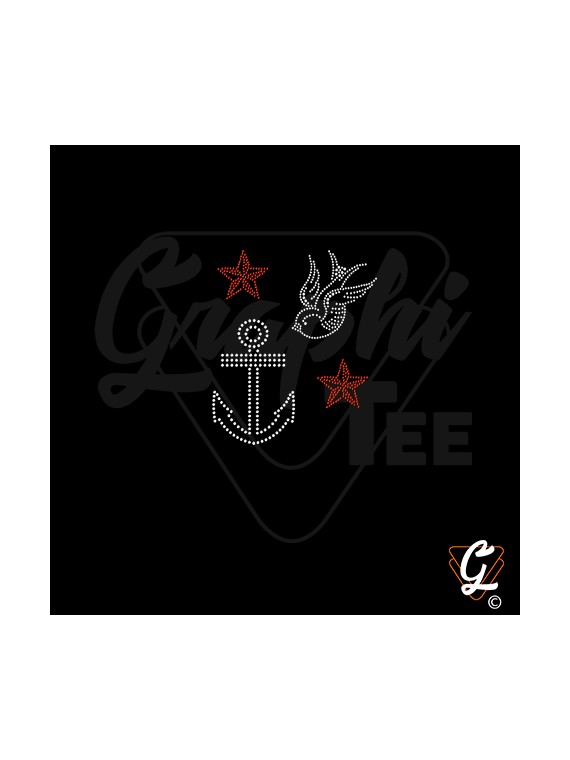 Transfert thermocollant  planche rock and roll