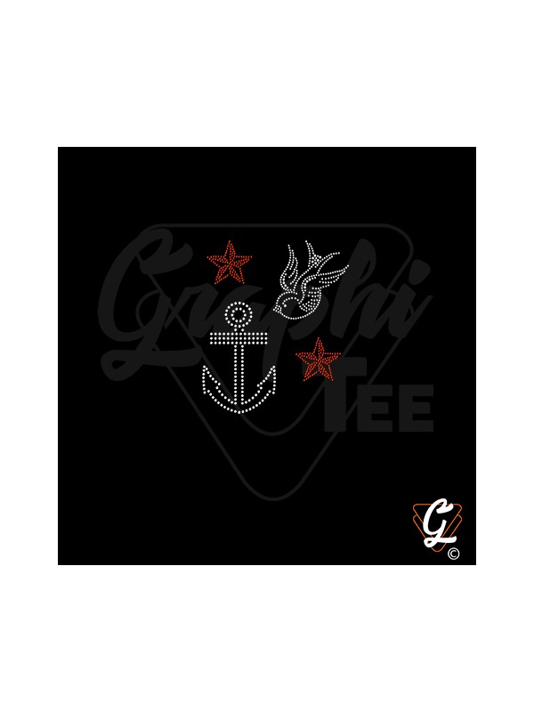 Transfert thermocollant  planche rock and roll