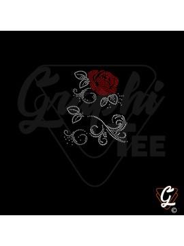Transfert thermocollant planche rose 01