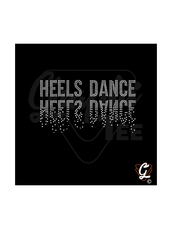 Motif transfert Heels Dance miroir