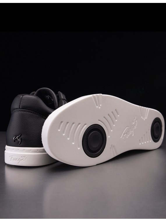 LOW Top Dance Sneaker FUEGO – Chaussures de danse à double point pivot - NOIRE