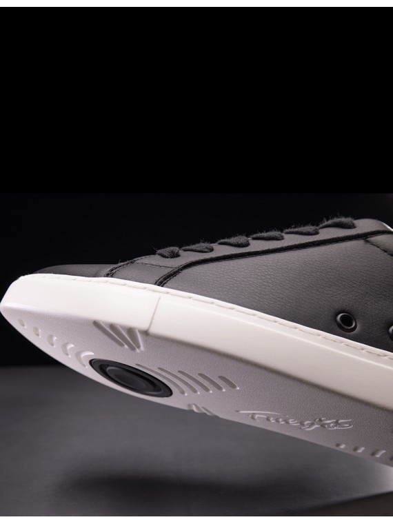 LOW Top Dance Sneaker FUEGO – Chaussures de danse à double point pivot - NOIRE