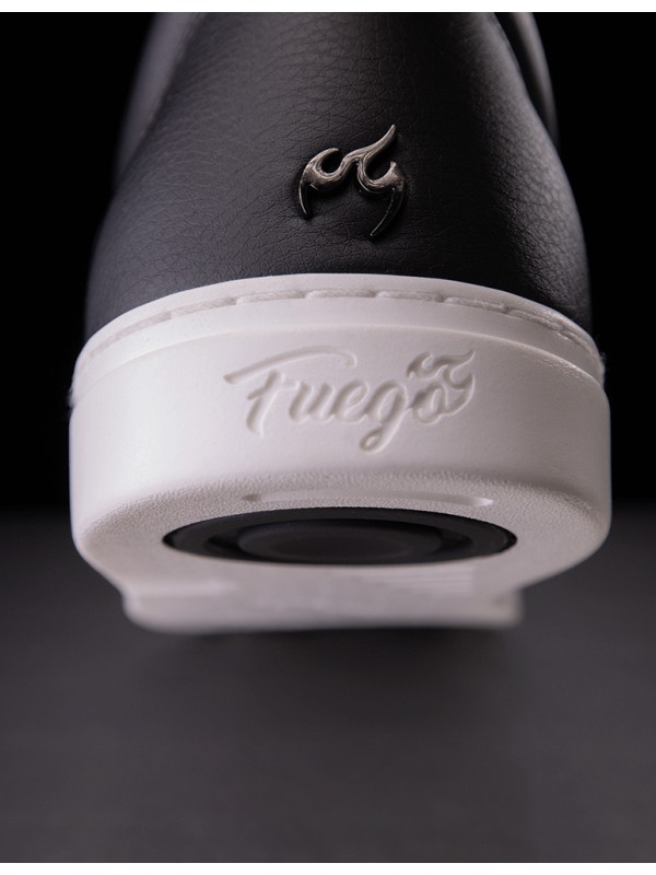 LOW Top Dance Sneaker FUEGO – Chaussures de danse à double point pivot - NOIRE