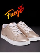 Fuego chaussure de danse – Rose Gold Low Top