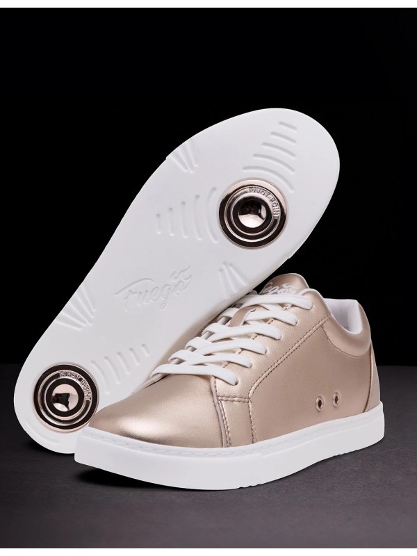 Low top dance sneaker FUEGO - ROSE GOLD