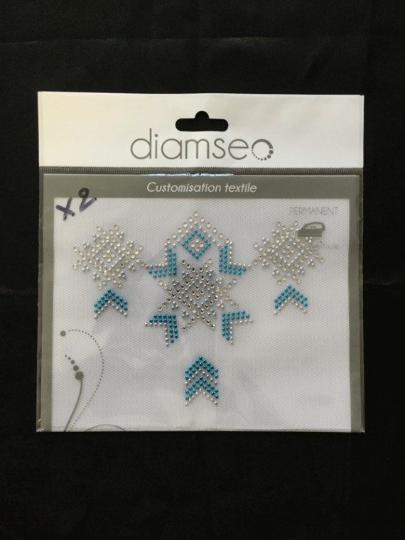 Motif strass poche