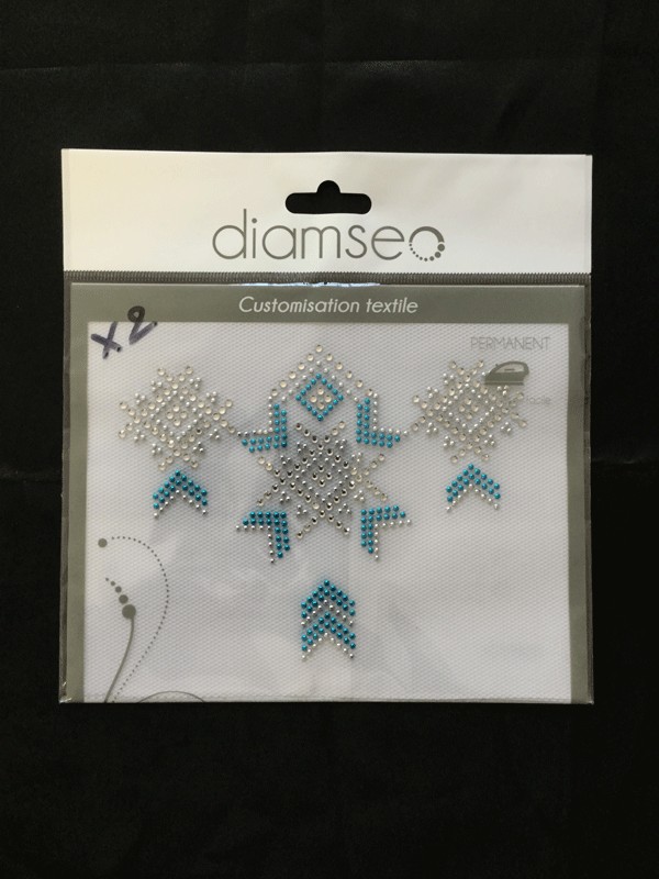 Motif strass poche