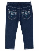 Motif strass poche pantalon