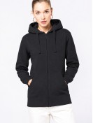 Sweat Zippe à capuche femme