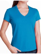 T-shirt femme V classique