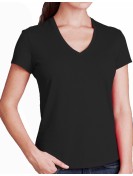 T-shirt femme V classique