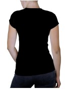 T-shirt femme col V