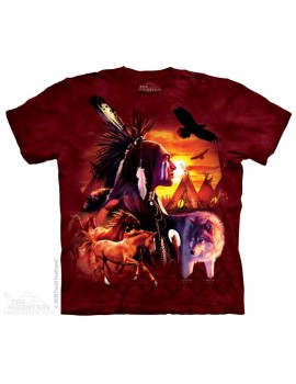 Indian Collage - T-shirt...