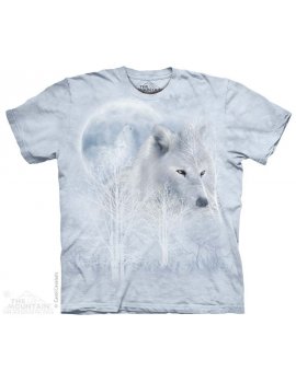 White Wolf Moon -Tshirt loup - The Mountain