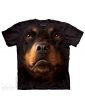 Rottweiler t-shirt The mountain big face