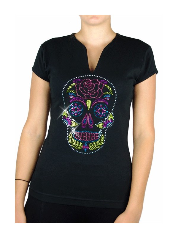 T-SHIRT MEXICAIN FLORAL