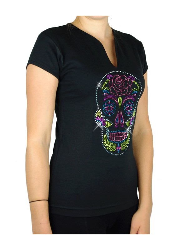 T-SHIRT MEXICAIN FLORAL