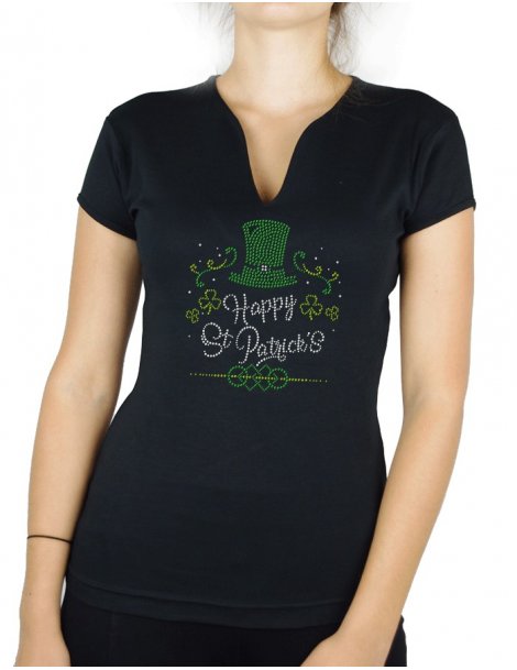 Happy St Patrick - Woman V-neck