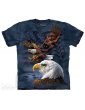 Eagle Flag Collage - T-shirt aigle - The Mountain
