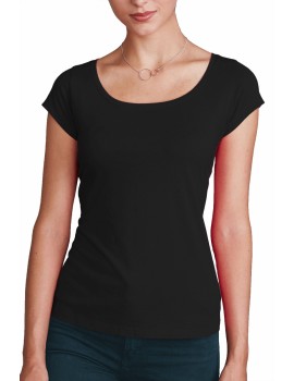 T-shirt Femme - Col Bateau