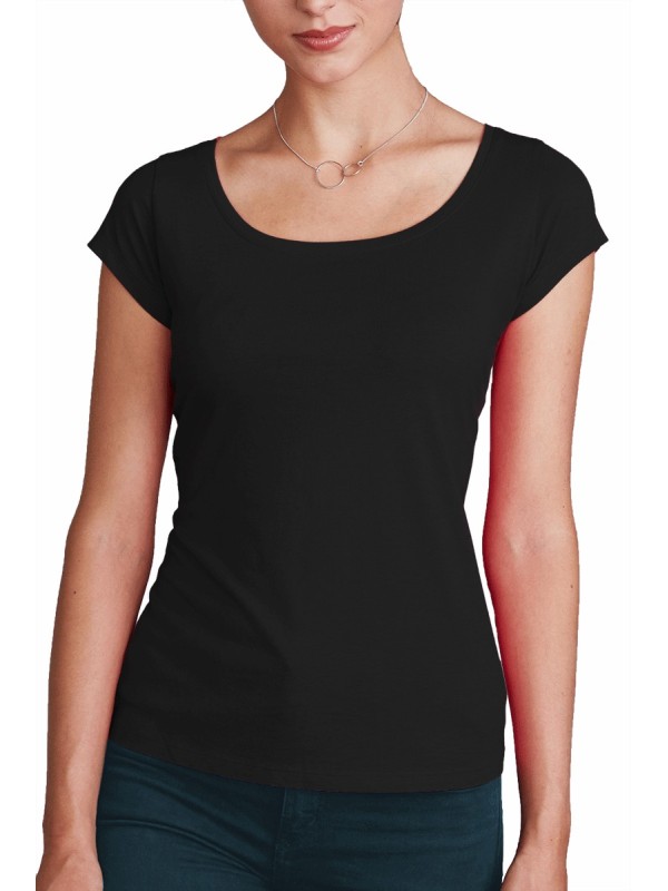 T-shirt Femme - Col Bateau