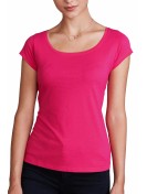 T-shirt col bateau unis K