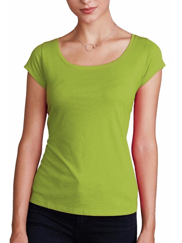 T-shirt col bateau unis K