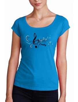 T-shirt COL BATEAU CLE DE SOL