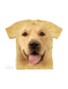 Big face golden - T-shirt enfant chien - The mountain