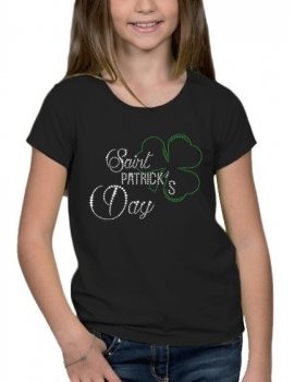 St Patrick Day - T-shirt Fillette